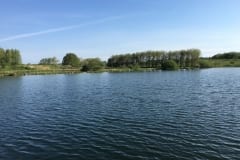 Looking across Jimmy's Lake Borwick Fishing