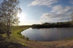 Heapey Reservoir Popular bank to the left