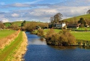 Lancaster Canal Farleton, Cumbria,